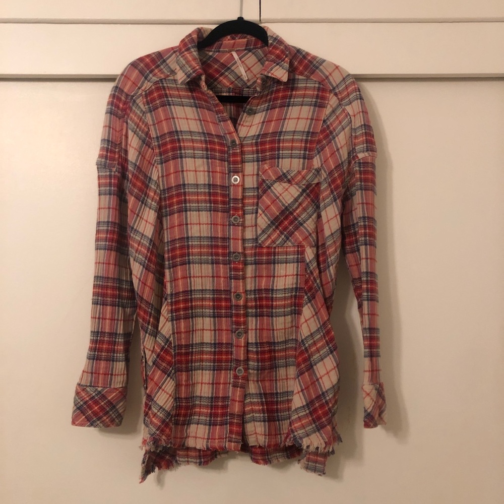 Free People Button Down